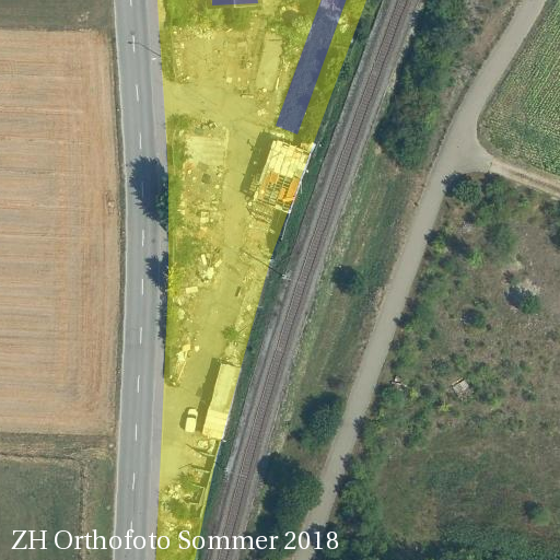 Grundstück Luftbild