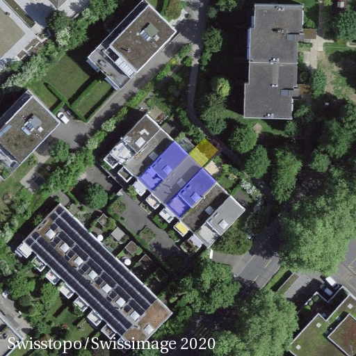 Grundstück Luftbild
