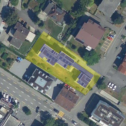 Grundstück Luftbild