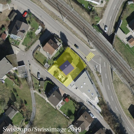 Grundstück Luftbild