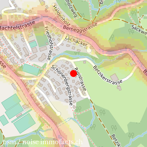 Lärm tagsüber Strasse und Schiene