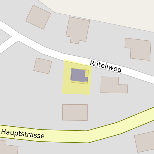 Grundstück Karte